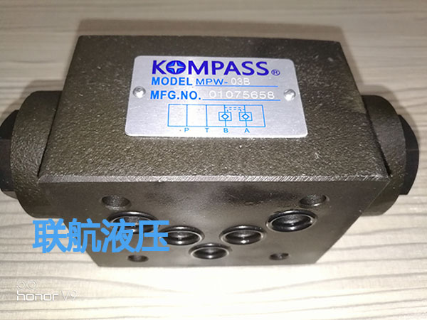 台湾KOMPASS液压阀 MPW-03B          